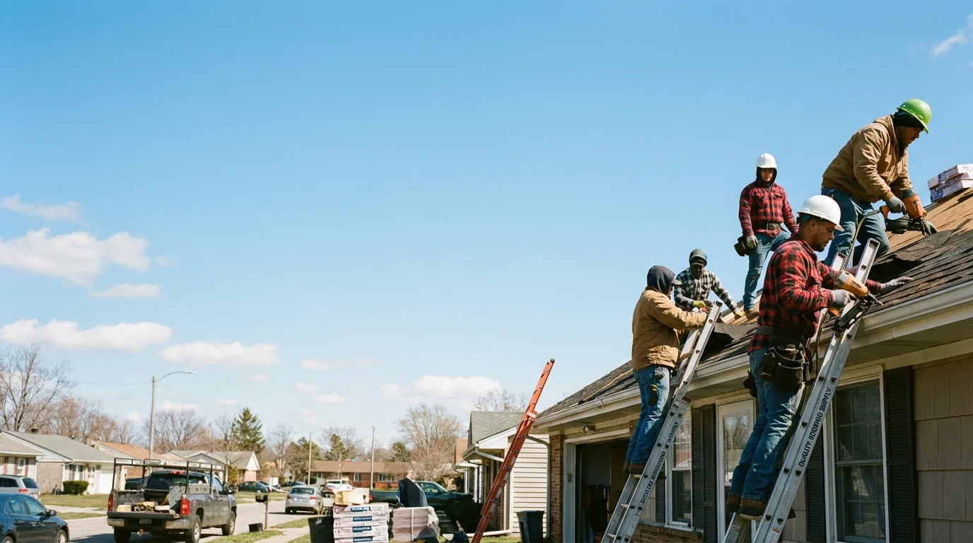 Roofing in Taylorville, IL near me